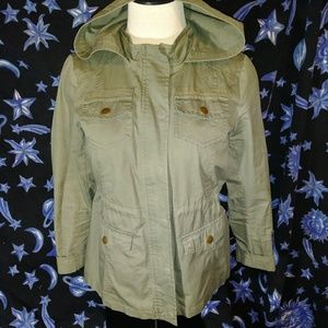 Full Tilt Jackets & Coats - Army green hooded jacket Girl's Xl fulltilt Full Tilt Jackets & Coats - Army green hooded jacket Girl's Xl fulltilt